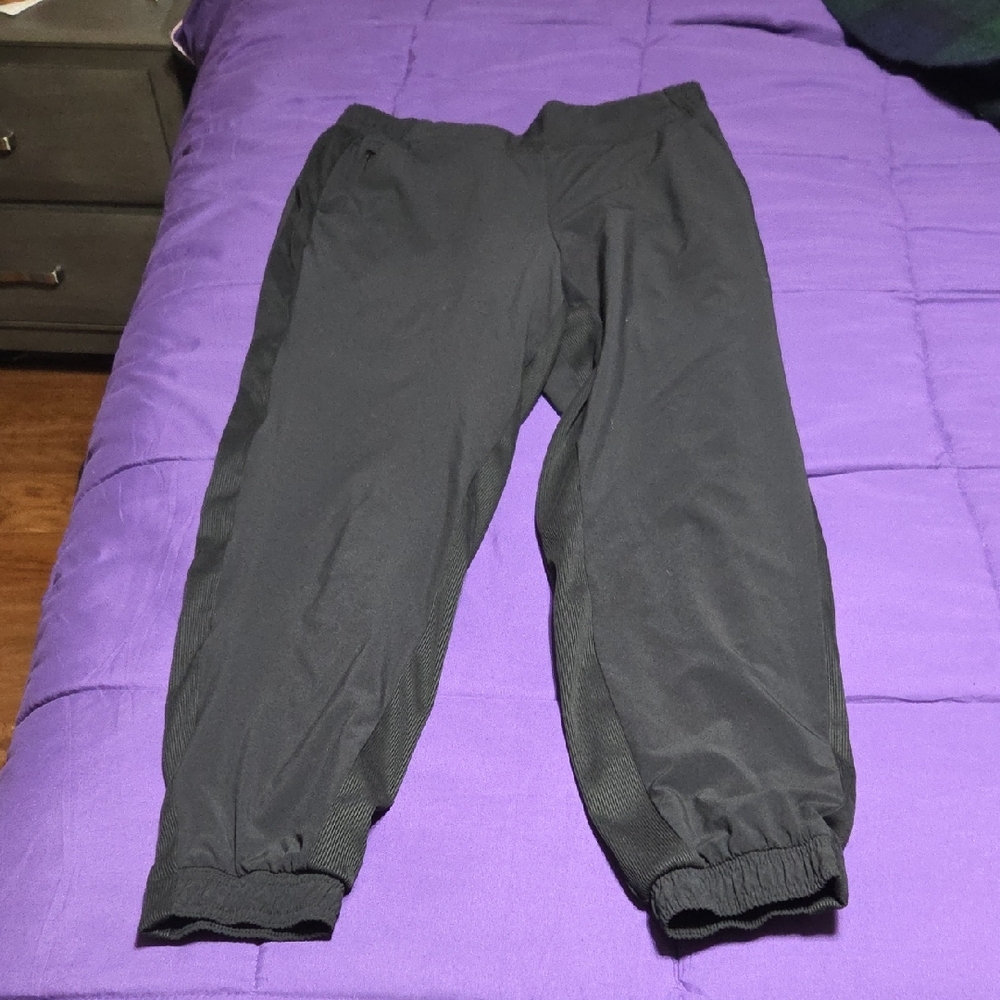 Athleta Black Lined Brooklyn Joggers